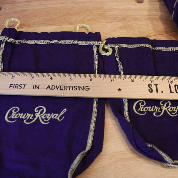 Crown Royal Bags Lot of 2 small - Picture 4 of 4